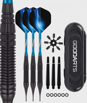 Professionele 20g Soft Tip Darts Set met Aluminium Shaft en Opbergdoos