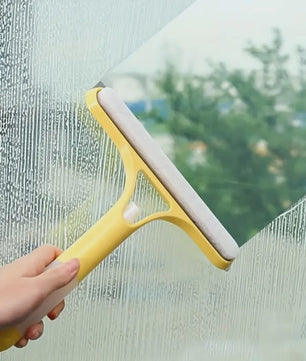 3-in-1 Glasreiniger met Vernevelaar en Raamwisser - Streeploos Schoon