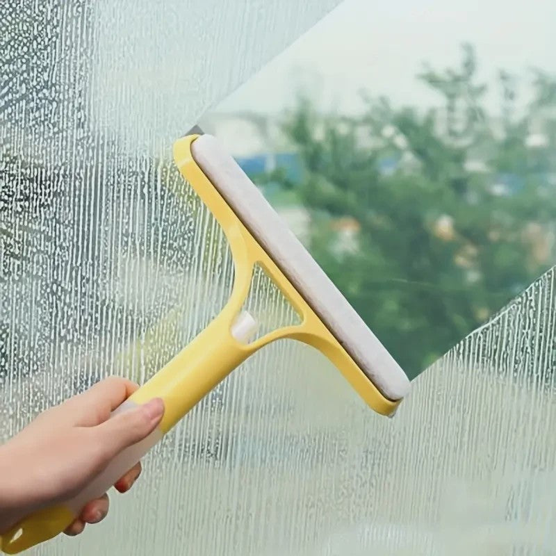 3-in-1 Glasreiniger met Vernevelaar en Raamwisser - Streeploos Schoon
