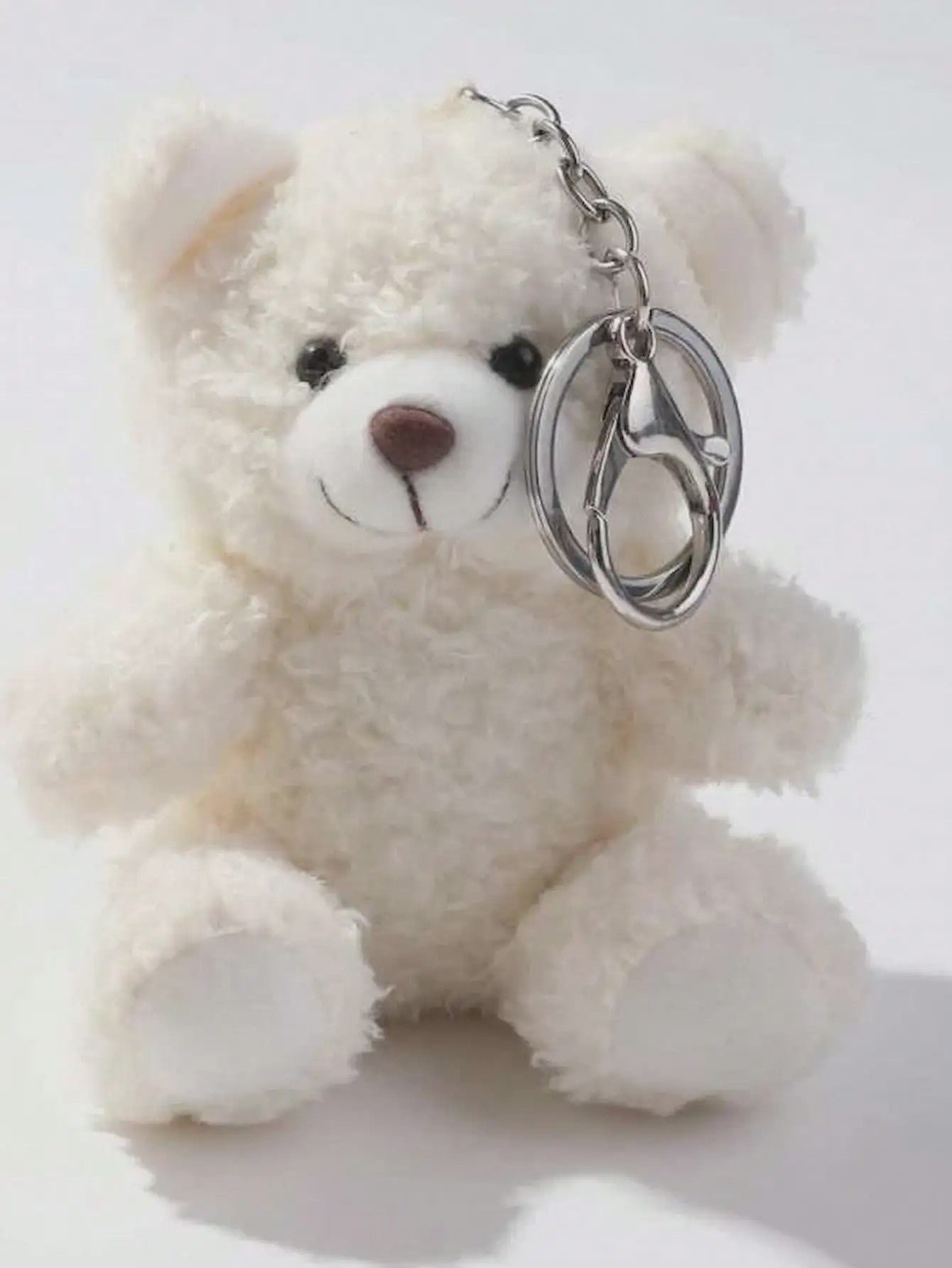 Schattige Pluche Beren Sleutelhanger - Knuffelbeestje voor Tas en Sleutels