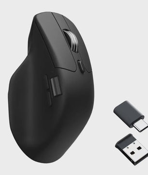 Keychron M6 Draadloze Muis: 2.4GHz/Bluetooth, Type-C, 1K/8K Polling Rate, 26000 DPI