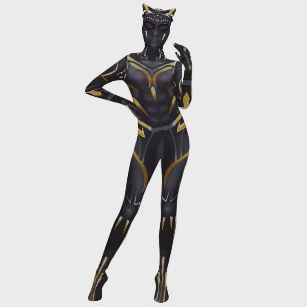 Marvel Black Panther Shuri Kostuum Jumpsuit - Dames & Heren Cosplay Halloween