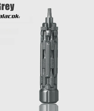 Galacok 19 in 1 Multi Bit Screwdriver S1 EDC Magnetic Screwdriver Tool Gifts for Men Portable Repair Tool Kit for Home Repairs