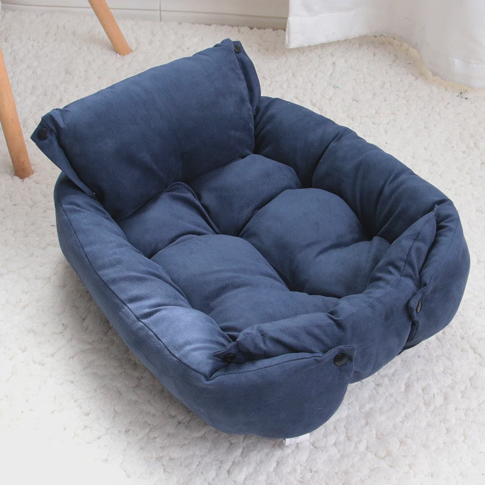 Multifunctionele Honden- en Kattenmand 3-in-1 | Zacht & Warm Slaapkussen