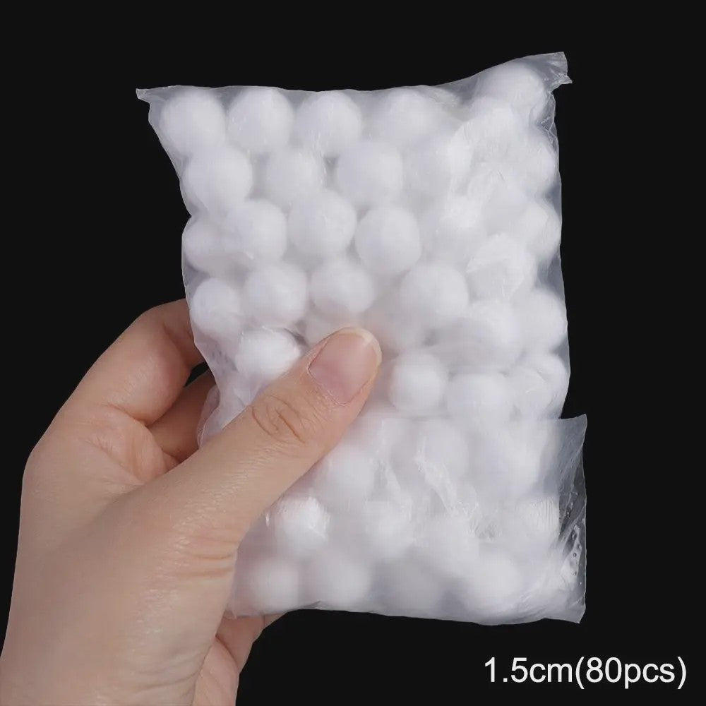 Mini Polystyreen Ballen Wit - Decoratie & Kerstversiering