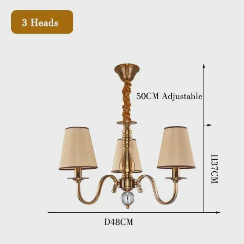 Luxe Klassieke LED Kroonluchter - Sfeervolle Verlichting voor Woonkamer, Eetkamer & Slaapkamer