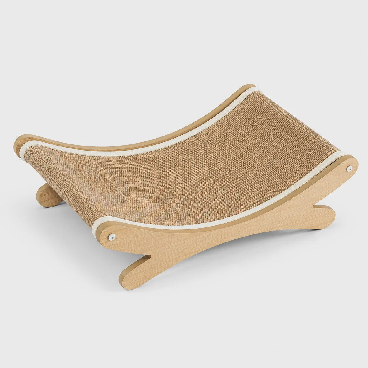 Houten Kattenkrabmeubel met Sisal Hangmat - Rust en Krabplezier