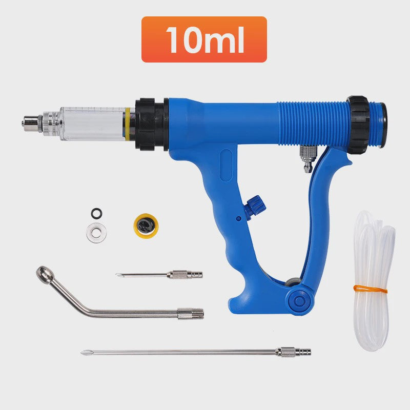 Professioneel Doseerpistool voor Vee en Gevogelte (10-50ML) - Continue Toediening