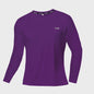 Heren Zomer T-shirt Lange Mouw - Ice Silk, Sneldrogend & Ademend voor Sport & Outdoor