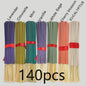 140 Geurkaarsen (7 Sets) - Diverse Aroma's voor Ontspanning en Sfeer