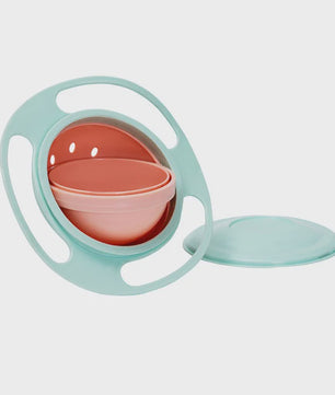 Anti-Knoei Gyro Kom voor Baby's - 360° Draaibaar en Omvalbestendig Voerbakje