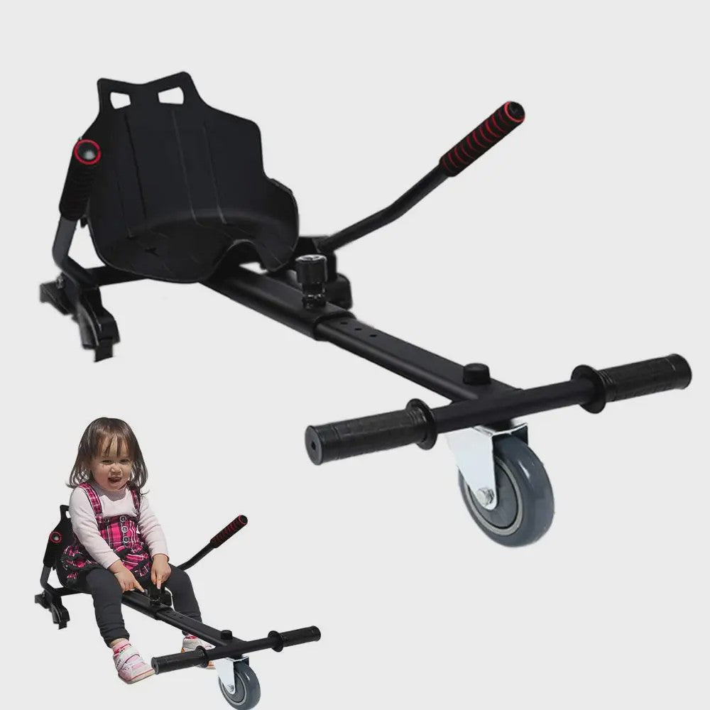 Hoverboard Zitje Gokart Accessoire - Verstelbaar Frame voor 6.5-10 Inch Scooters