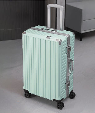 Aluminium Koffer met USB & Combinatieslot - Rolbaar Reiskoffer in Diverse Maten (20-28 inch)
