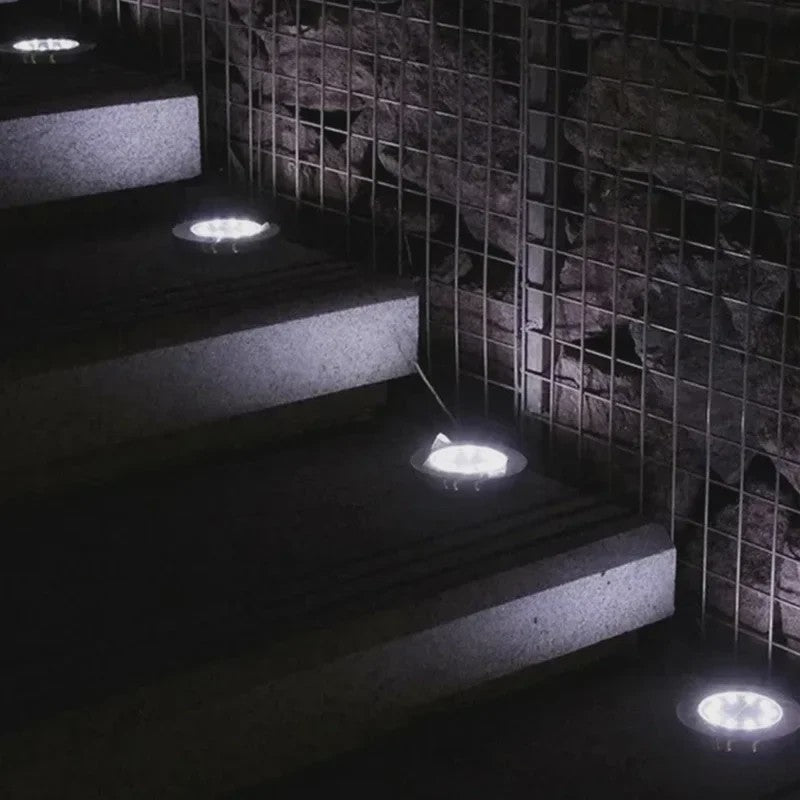 4x Solar Grondspots LED - Waterdichte Buitenverlichting voor Tuin, Terras & Oprit