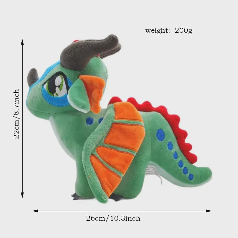 Zachte Draak Pluche Speelgoed - Wings of Fire Knuffel voor Kinderen & Decoratie