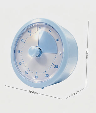 Visuele Timer 60 Minuten met Alarm - Focus & Tijdmanagement Tool voor Kinderen