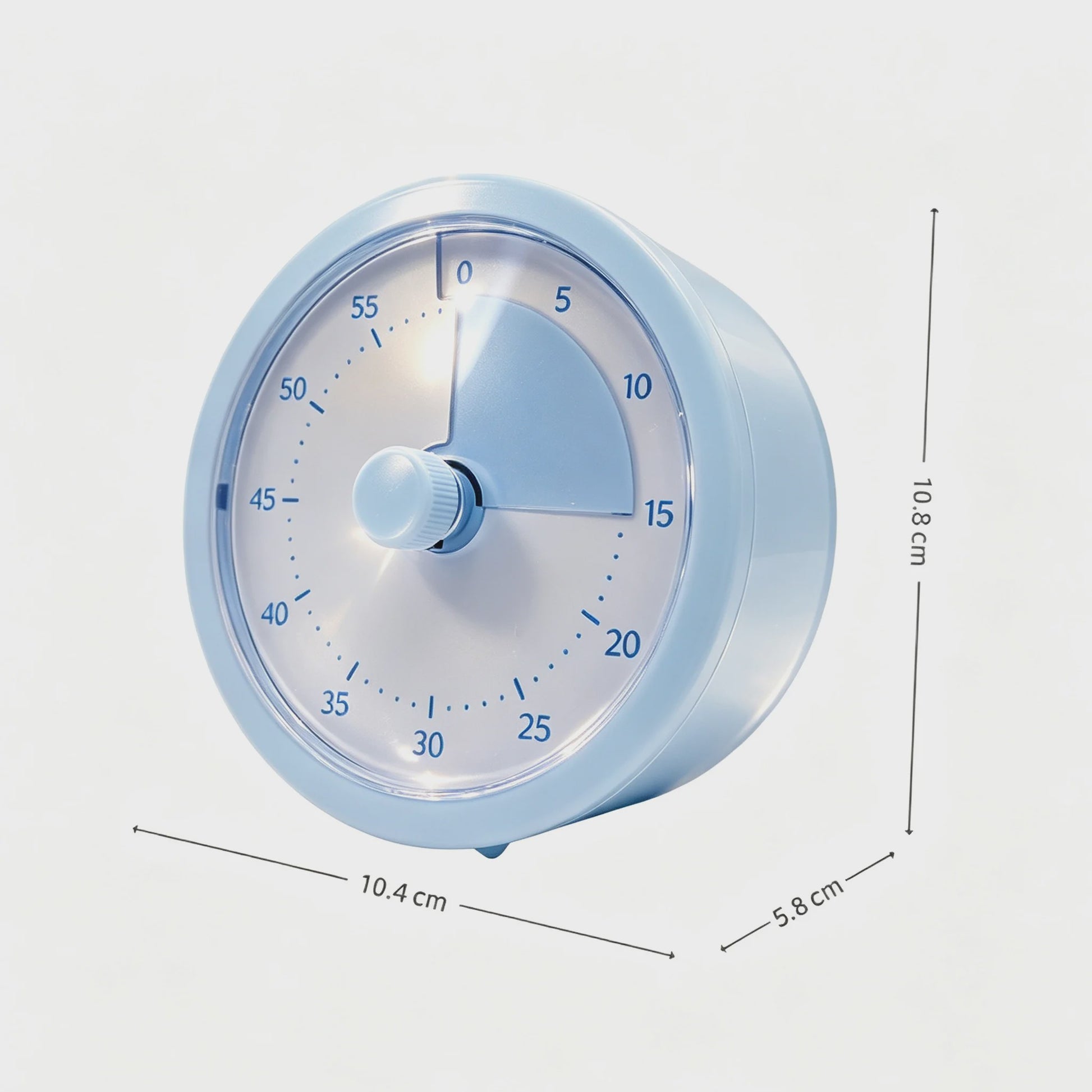 Visuele Timer 60 Minuten met Alarm - Focus & Tijdmanagement Tool voor Kinderen