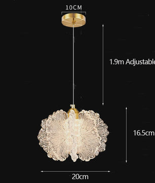Sfeervolle Acryl Bloem Plafondlamp - Nordic Stijl voor Slaapkamer & Eetkamer