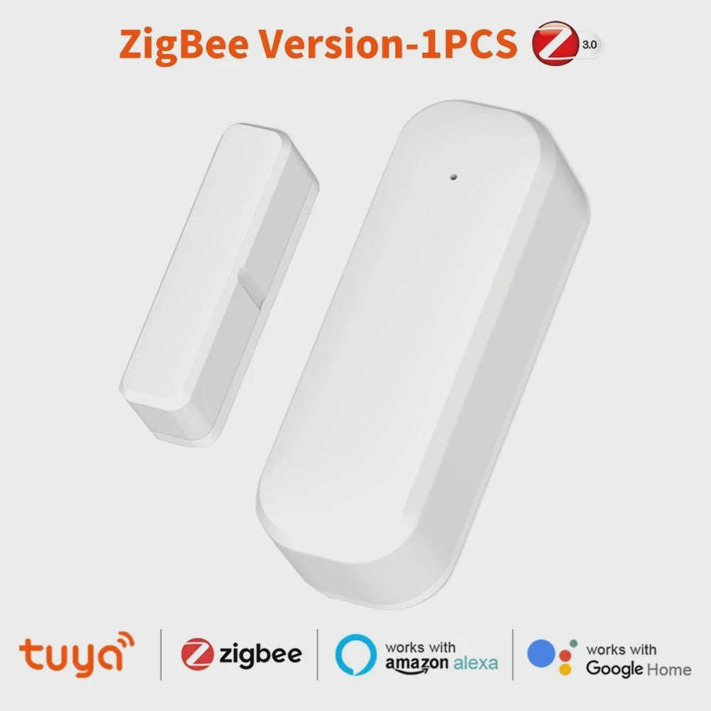 Zigbee 3.0 Deur- en Raamsensor - Slimme Beveiliging met App & Voice Control