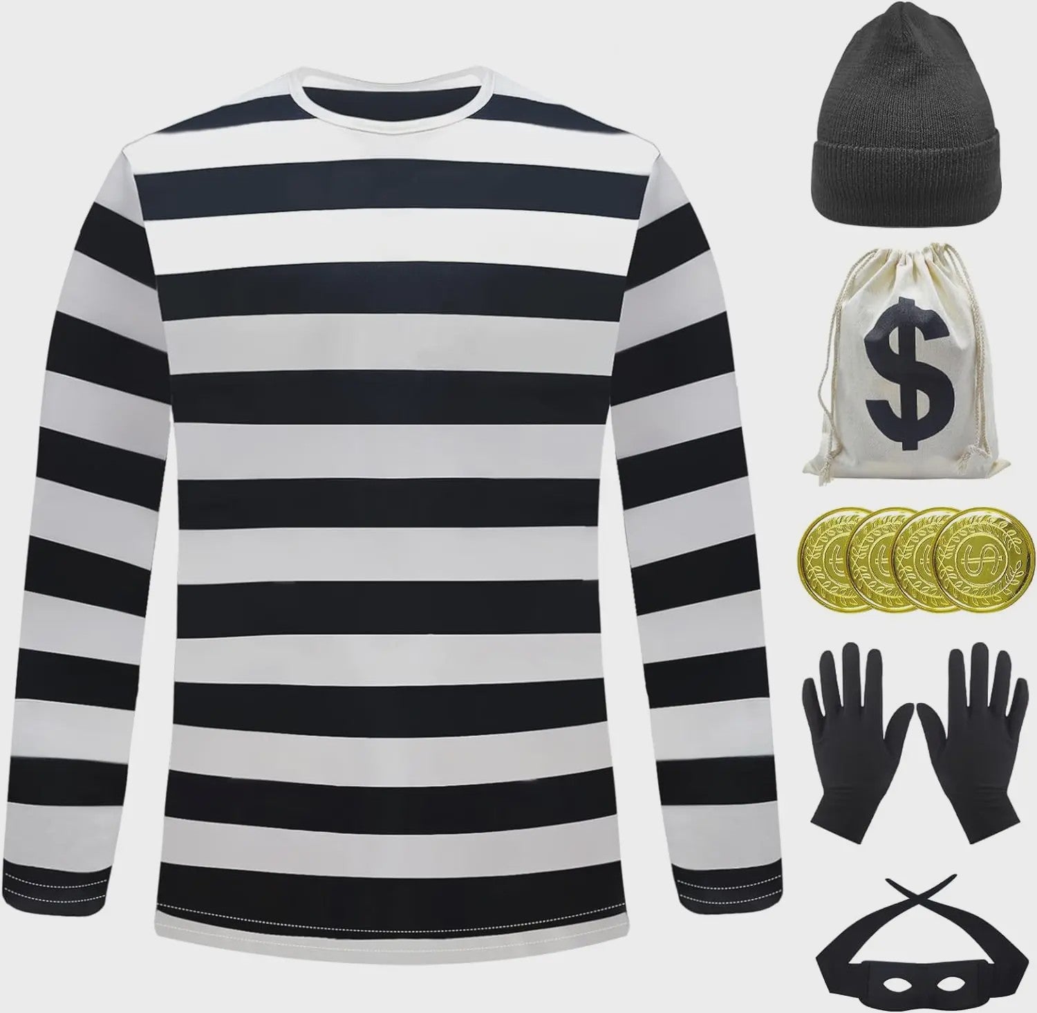 7-delige Bankrover Kostuum Set - Dames & Heren - Bankrover Cosplay Accessoires