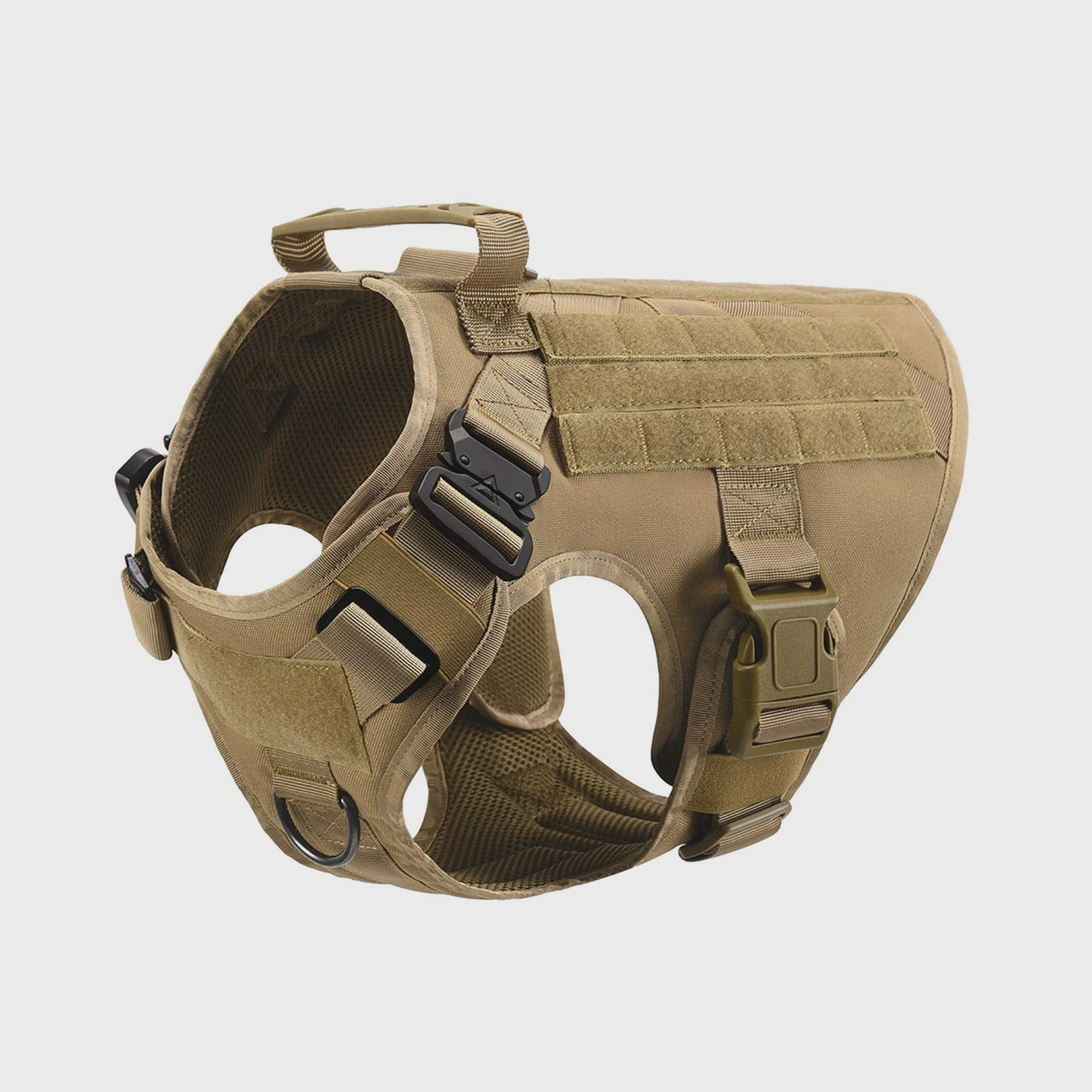 Tactisch Hondentuig voor Training & Werk - Militair Stijl Vest voor Grote Honden
