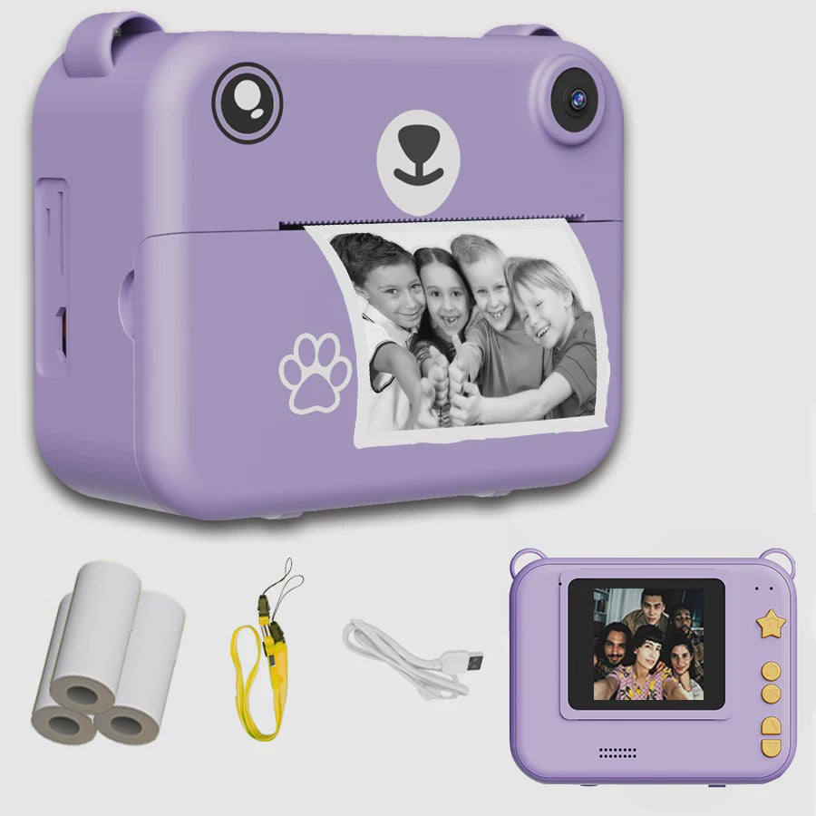 Kinder Digitale Camera met Directe Print & Video - 1080P HD Educatief Cadeau