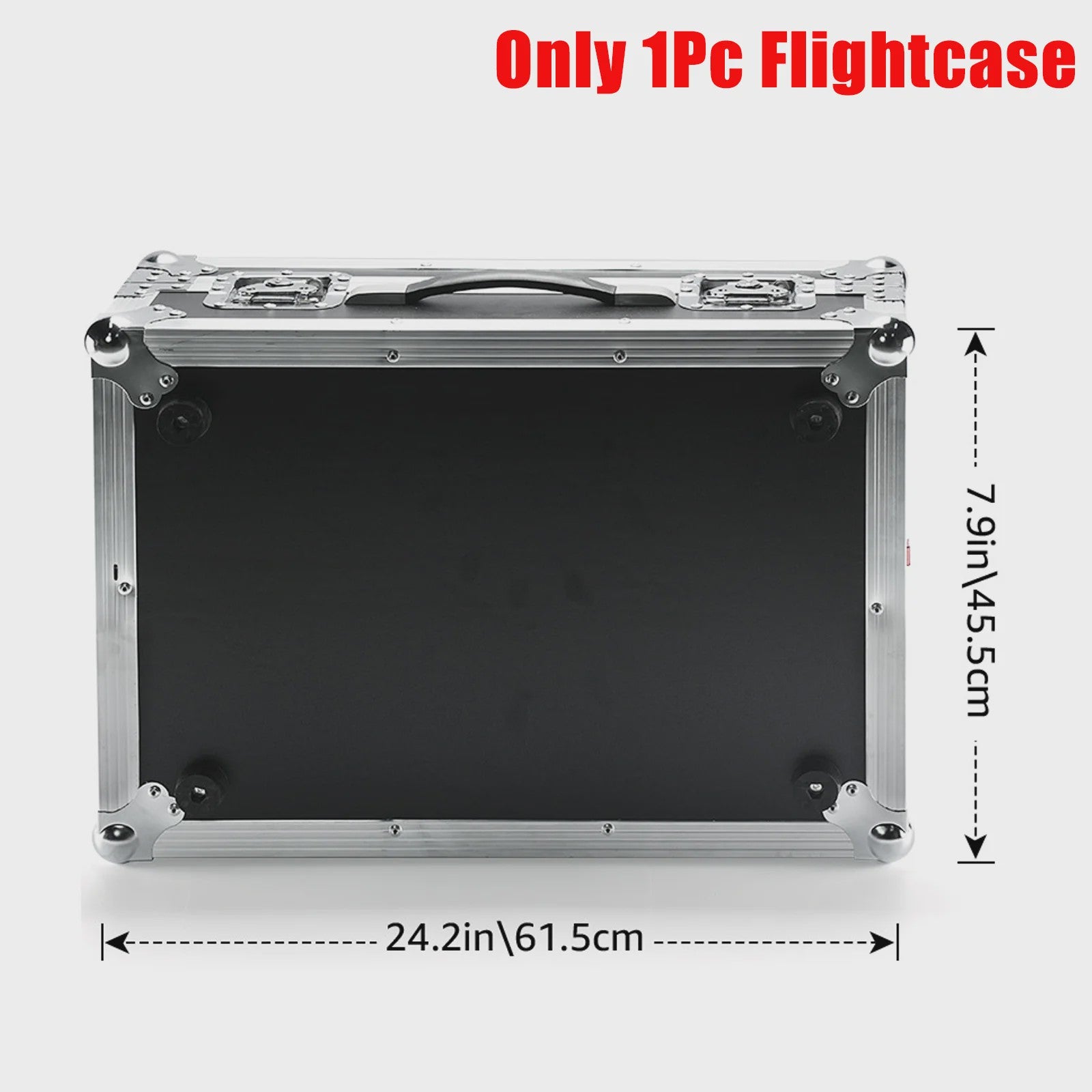 Set van 8 Oplaadbare Mini Par LED Spots (4x18W RGBWAUV) met Flightcase
