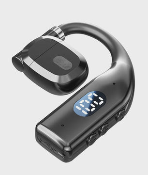 Draadloze Air Conduction Oordopjes met Bluetooth 5.3, LED Display & Noise Cancelling