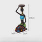 Afrikaanse Stijl Kandelaars - Decoratieve Figuren Set voor Huis & Interieur