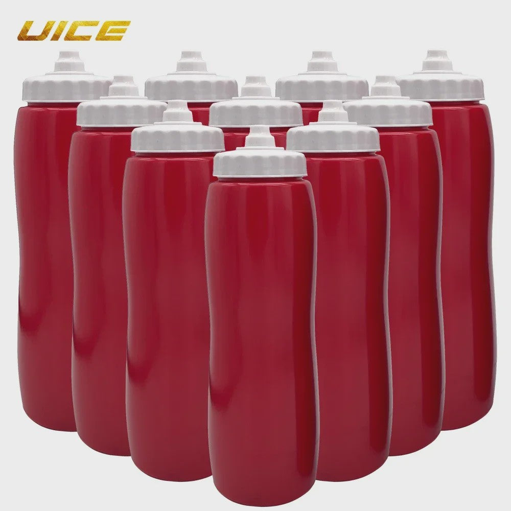 Set van 10x IJshockey Waterflessen 1000ml - BPA-vrij voor Teamsporten