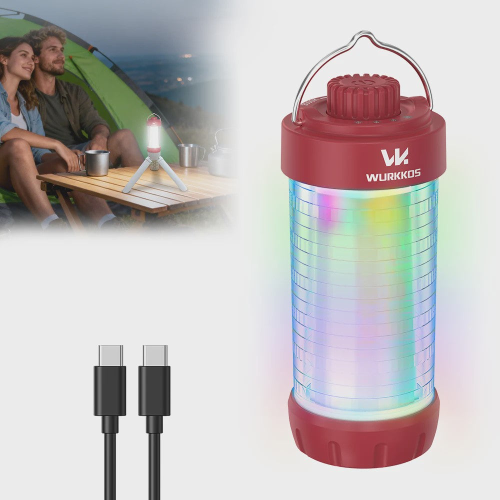 Wurkkos CL01 Camping Lantaarn - 550LM Powerbank, Magnetisch, Waterdicht IP66