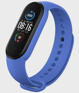 Siliconen Polsband voor Xiaomi Mi Band 7, 6, 5, 4, 3 - Vervangend Bandje Smartwatch Accessoire