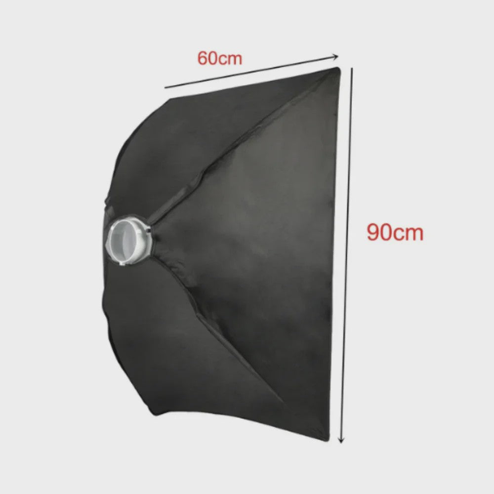 135W Bowens LED Studio Lamp met 90cm Honeycomb Softbox & Statief