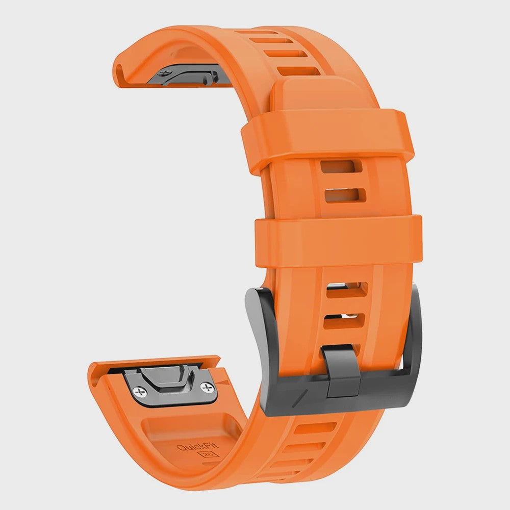 QuickFit Siliconen Horlogeband 22mm/26mm voor Garmin Fenix 7/7X, Epix Gen 2, Enduro 2 & Fenix 5/6 Series