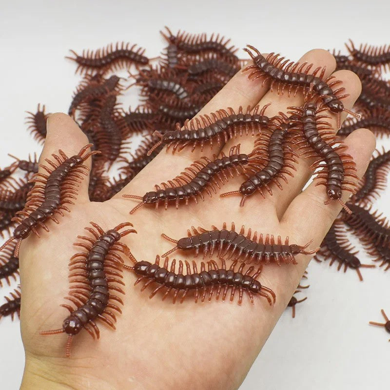 Nep Insecten Set: 50x Kakkerlakken, Duizendpoten & Schorpioenen - Griezelige Props voor Feestjes & Halloween