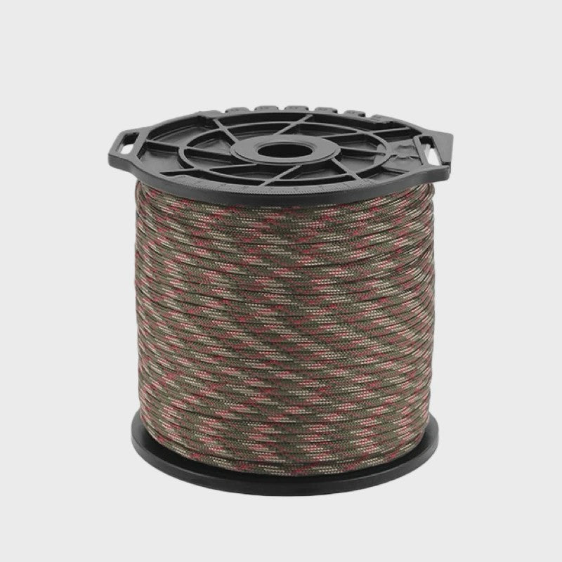 Sterk 650lb Paracord Touw (100m) - 9 Kernen, Militair Tactisch, Outdoor & Survival