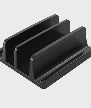 Verticale Laptop Stand met 3 Sleuven - Organizer voor MacBook, Tablet & Telefoon
