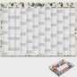 2027 Jaarplanner Kalender - Creatieve Wandkalender & Planner met Stickers