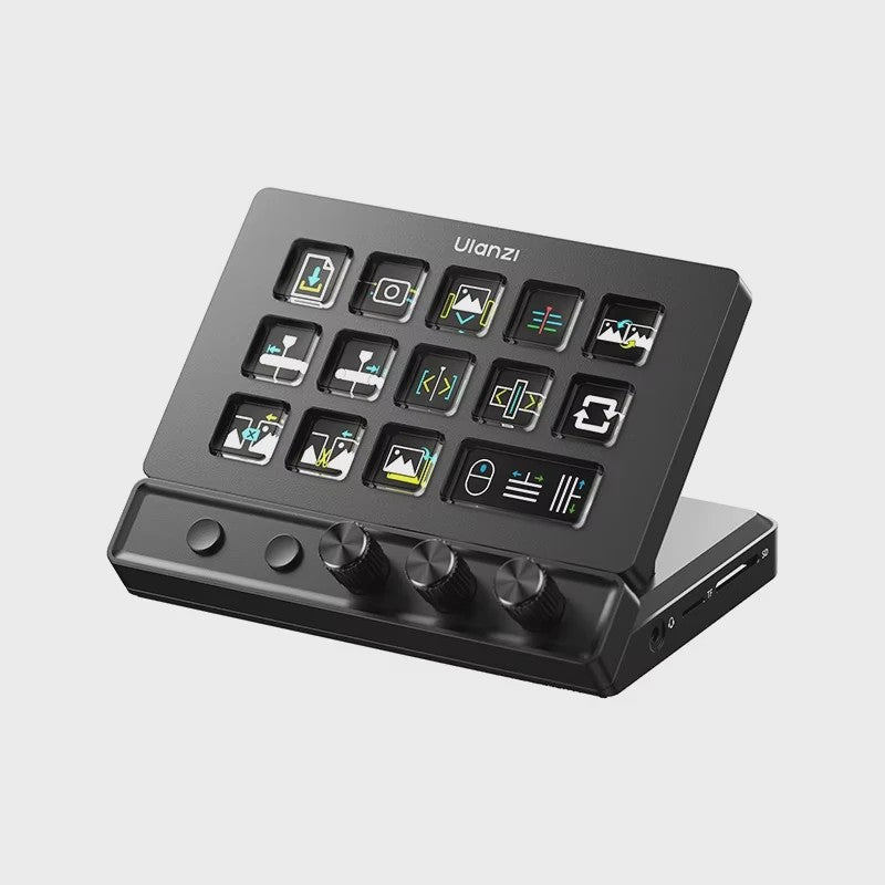 Ulanzi D200X: Alles-in-één Creative Deck Desktop Control Hub voor Video, Foto & Livestreaming