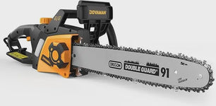 DOVAMAN Elektrische Kettingzaag 2400W - 40cm Oregon Bar, Snoerloos Spannen & Automatische Smering
