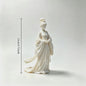 Elegant Chinees Hanfu Damesbeeldje - Oosterse Sculptuur 12cm