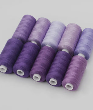 10 Rollen Polyester Naaigaren 402 - 400 Yards - Voor Hand & Machine