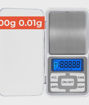 Precisie Digitale Keukenweegschaal 3kg/500g met 0.01g Nauwkeurigheid - LCD Display