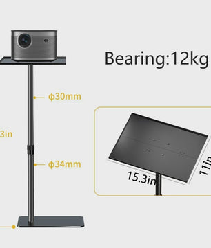 Universele Projector Stand met 360° Draaibare Balhoofd – Verstelbaar & Stabiel