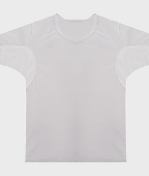 S–XL Heren T-shirt met Zweetabsorberende Onderarmpads - Ademend & Sneldrogend