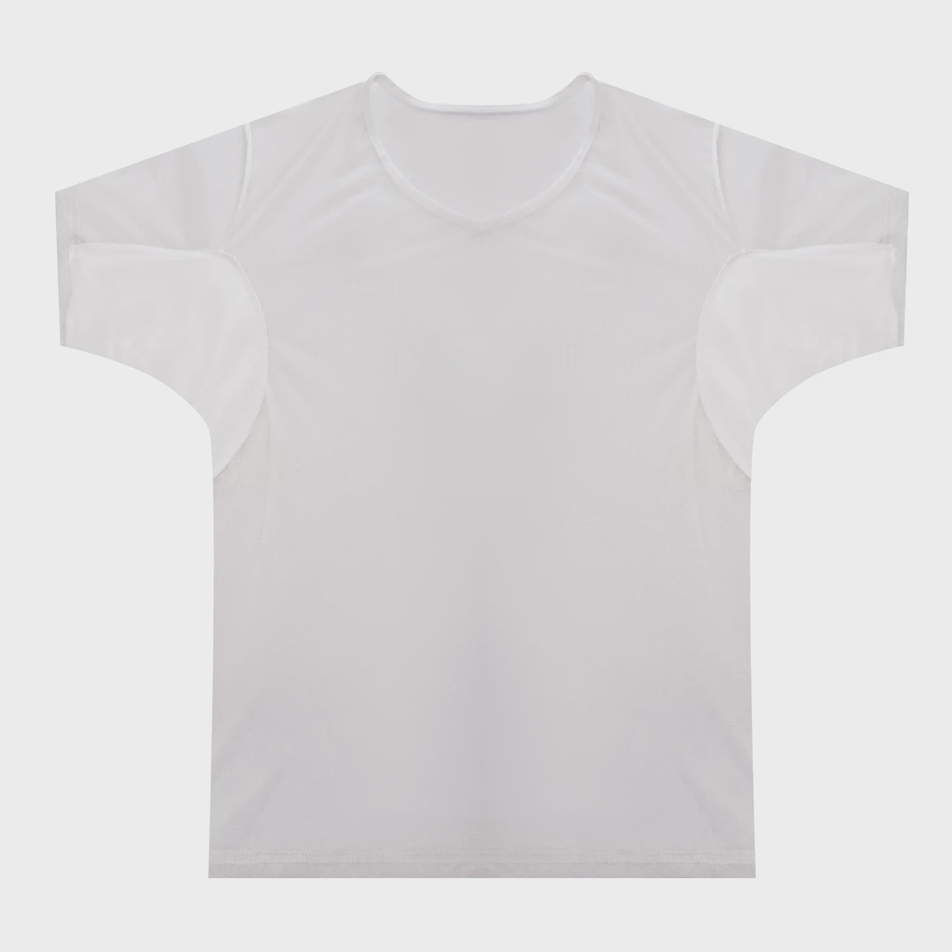 S–XL Heren T-shirt met Zweetabsorberende Onderarmpads - Ademend & Sneldrogend