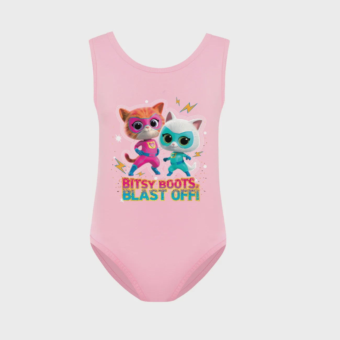 Super Kitties Kinder Zwempakje - Meisjes Badpak met Gabby Katten Print