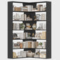 Hoekboekenkast 6 Niveaus 190cm Hoog - Ruimtebesparend & Stijlvol