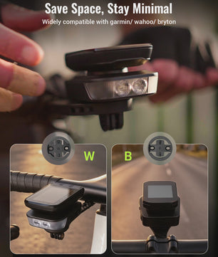RAVEMEN FR1100 SE Fietslamp - 1100 Lumen, USB-C, GPS Compatibel, Automatisch Aan/Uit