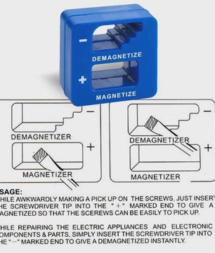 2-in-1 Magnetiseer & Demagnetiseer Tool voor Schroevendraaiers